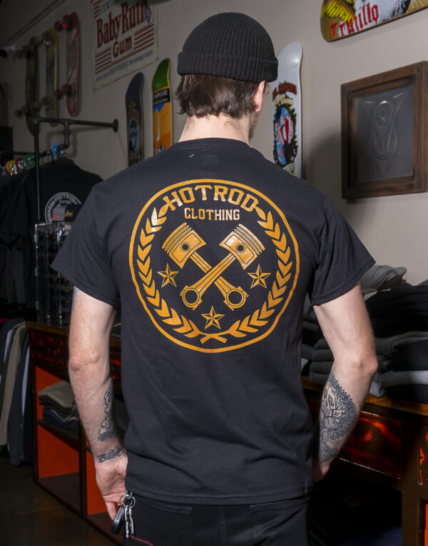Hot Rod Clothing Logo T-Shirt - Image 2